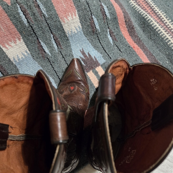 Dan Post Blue Bird Womens Cowboy Boots Size 8. Great Condition! - Picture 7 of 13